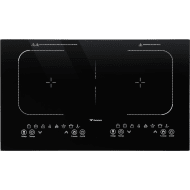 Parrilla Induccion Electrica 2 Zonas 270° 2000w Tactil Negro