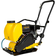 GUTSTARK Compactadora Vibratoria Placa Gasolina 196 cc 6.5 HP Amarilla