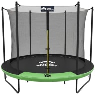 LITTLE MONKEY Trampolin 8ft 241 cm Red Seguridad 42 Resortes Verde