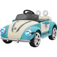 Little Monkey Carro Montable Electrico Vocho Azul Control Remoto USB Luces