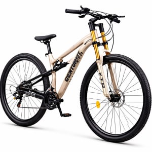 CENTURFIT Bicicleta Montana Rodada 29 Doble Suspension Frenos Disco Cobre