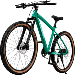 Bicicleta Rodada 29 Montaña 9 Vel Frenos Hidraulicos Shimano Verde 43 Cm