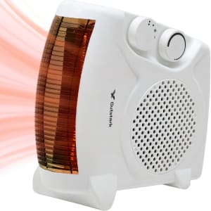 Calefactor Ventilador Electrico Portatil Temperatura 4 Modos Blanco