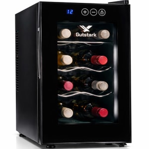 FORNELLO Cava Vinos Termoelectrica 8 Botellas 22 Litros Compacta Negra