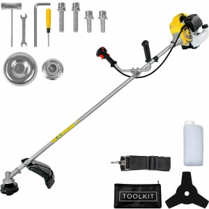 GUTSTARK Desbrozadora Gasolina 52cc 2 Tiempos Corte 17 Pulgadas Naranja