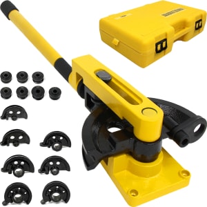 Dobladora Tubo Manual Set 3/8 A 1 Pulgada Industrial