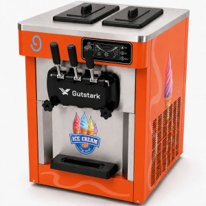Maquina Helado Suave Yoghurt Nieve Comercial Helados 1800w