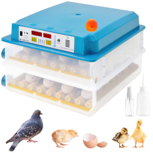 Gutstark Incubadora Automatica 120 Huevos Ovoscopio Volteo Digital