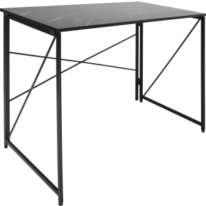 Escritorio Plegable Industrial Mesa Auxiliar Minimalista