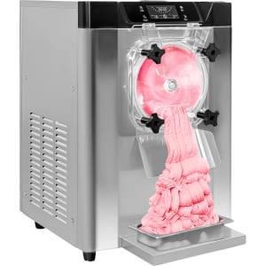GUTSTARK Maquina Helado Duro Industrial 15 Litros Mesa 1400 W Panel Digital