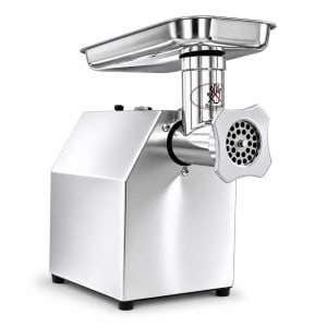 Gutstark Molino Carne Electrico 12 800W 1 HP Acero Inoxidable Plata