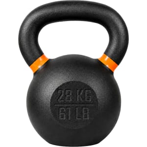 Pesa Rusa Kettlebell 61 Lb Hierro Fundido Crossfit Cast Iron Negro