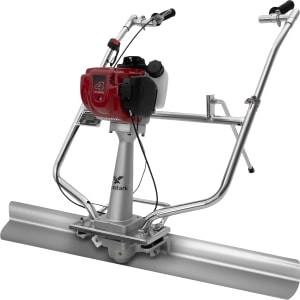 GUTSTARK Regla Vibratoria Concreto Motor Gasolina 1.6 HP Obra Rojo
