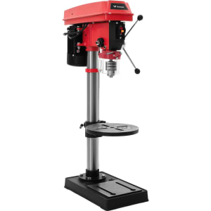 GUTSTARK Taladro Banco Industrial 550W 12 Velocidades Mandril 16 mm Rojo