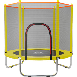 Trampolin Tumbling Niños Brincolin Infantil 140cm Amarillo Amarillo