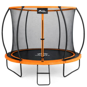 LITTLE MONKEY Trampolin Pumpkin 12ft Escalera Red Seguridad Naranja
