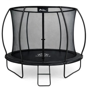LITTLE MONKEY Trampolin Pumpkin 16ft Escalera Red Seguridad Negro