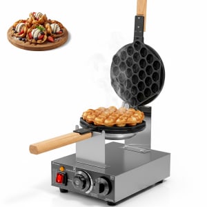 Gutstark Wafflera Bubble Giratoria Industrial Antiadherente 1300W 250C