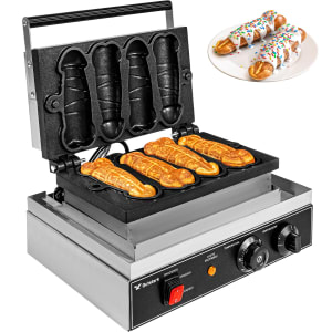 Gutstark Wafflera Electrica Figuras Divertidas Antiadherente 1550W 300C