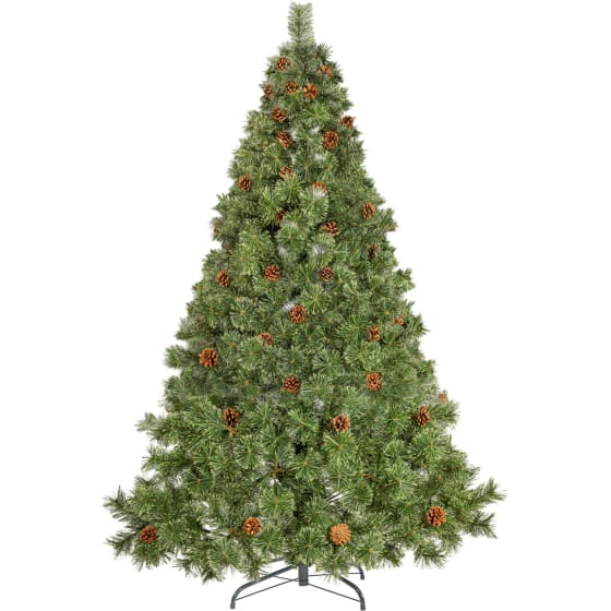 JARDIMEX Arbol Navidad Escoces Aguja Verde 1.60m 361 Puntas Frondoso