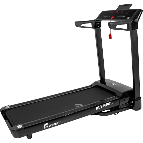 CENTURFIT Caminadora Electrica Plegable 3 HP 16 kmh 15 Niveles Bluetooth