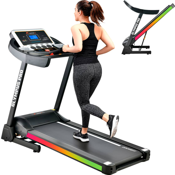 CENTURFIT Caminadora Electrica Profesional 3 HP 16 km/h Plegable Bluetooth