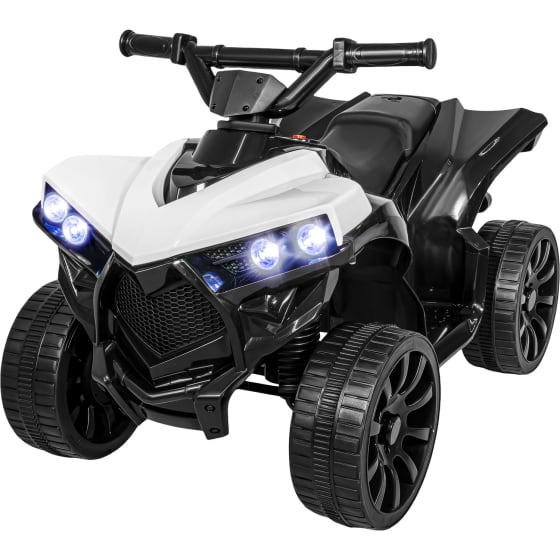 Little Monkey Cuatrimoto Electrica Infantil 6V 25W Luces Musica Blanco