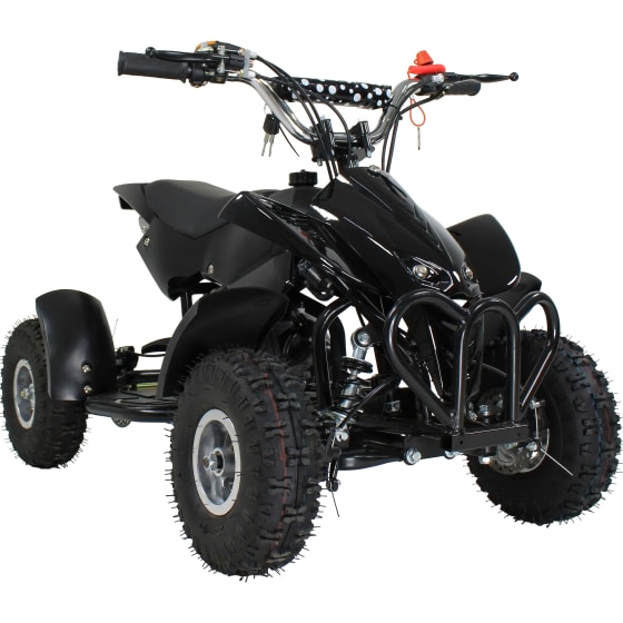 Little Monkey Cuatrimoto Gasolina 49cc ATV Ninos 35kmh Frenos Disco Negra
