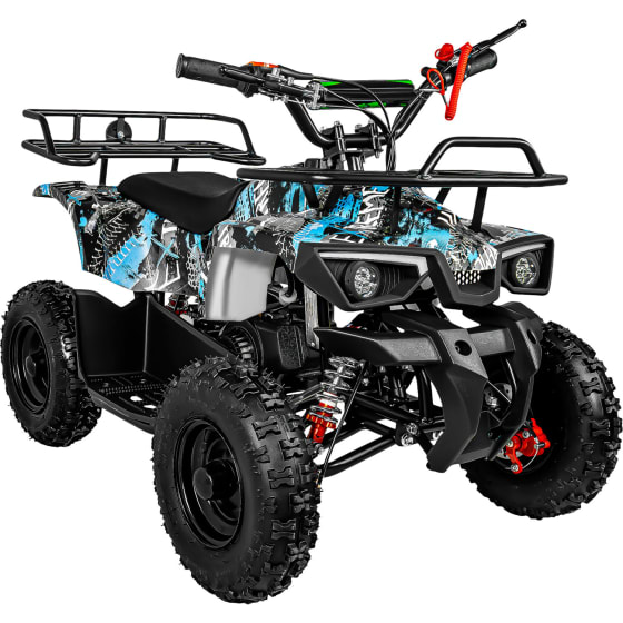 LITTLE MONKEY Cuatrimoto Gasolina 49cc Infantil ATV 45kmh Montable Azul
