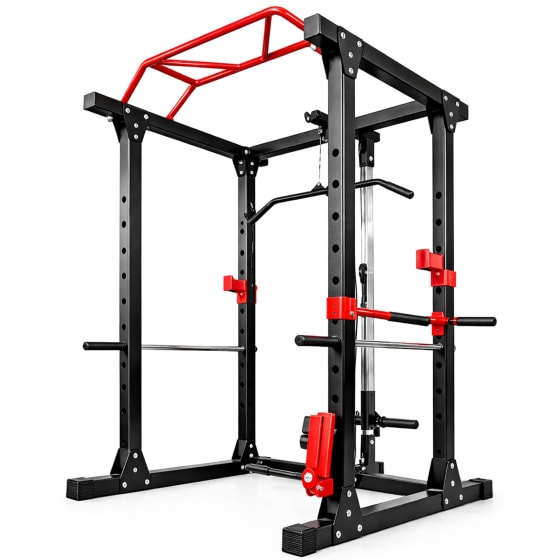 CENTURFIT Jaula Estacion 9 Ejercicios 12 Alturas Poleas Dominadas 200kg