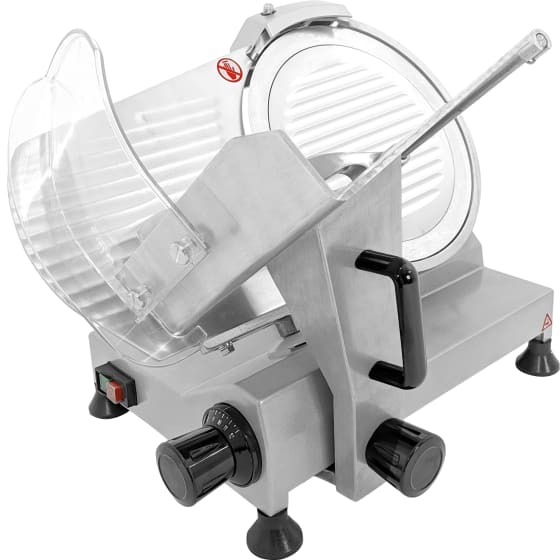 GUTSTARK Rebanadora Embutidos Jamon Cuchilla 250 mm Motor 150 W Deli Gris