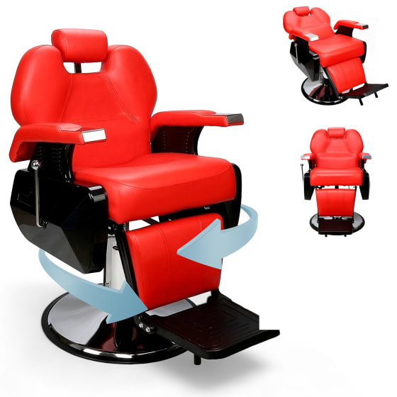 Silla Sillon Barberia Peluqueria Estilista Estetica Uso Rudo