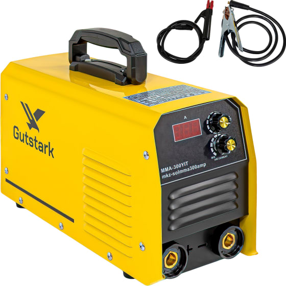 Soldadora 300amp Igbt Inverter Industrial Profesional 110v Amarillo