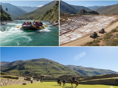 Full Adrenalina (Rafting + Cuatrimotos + Paseo a Caballos)
