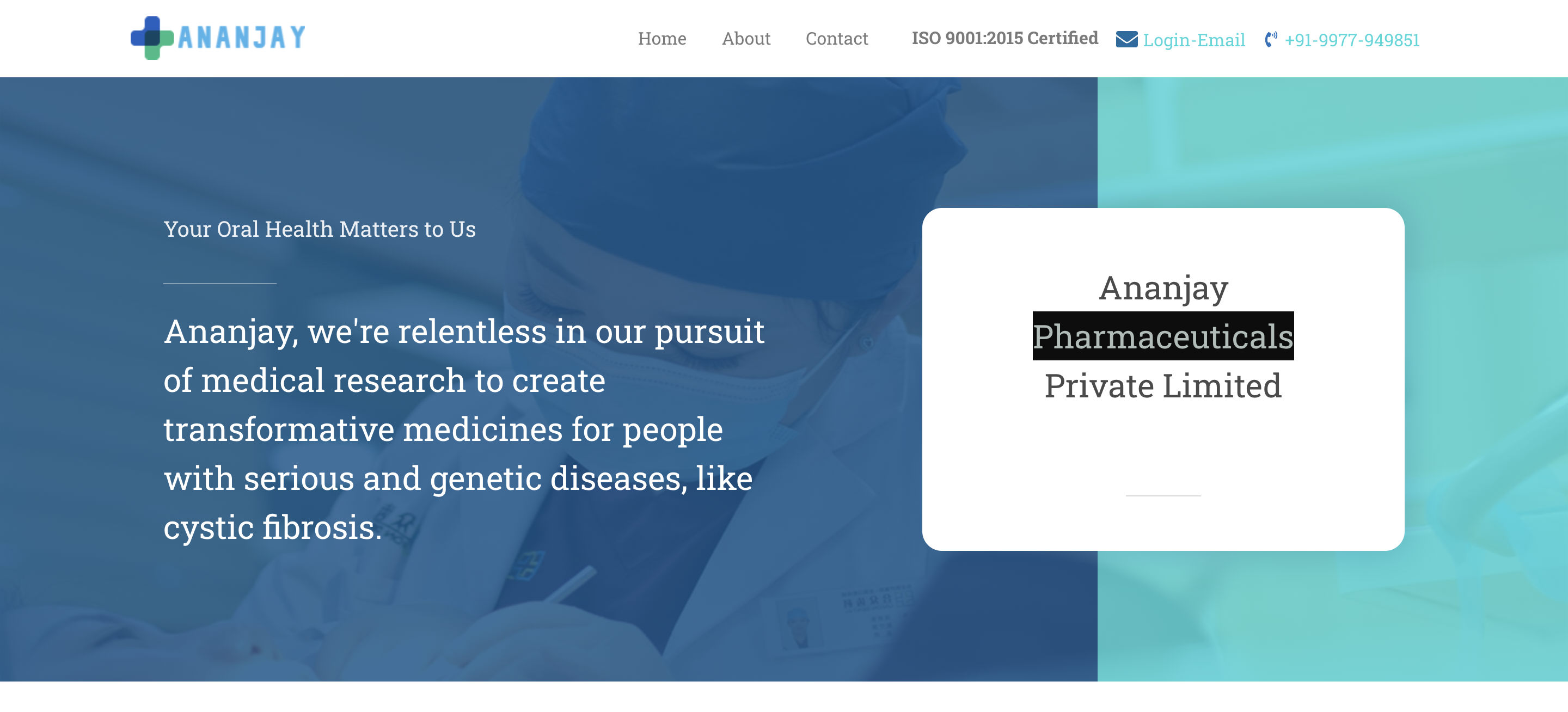 Ananjay Pharmaceuticals Private Limited
