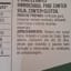 Rótulo do produto Farinha de Aveia