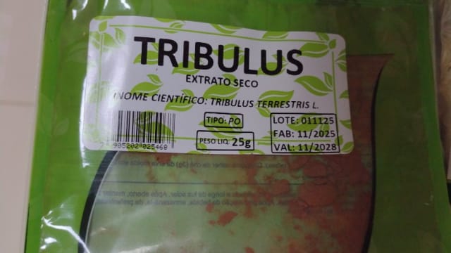 Rótulo do produto Tribulus Extrato Seco