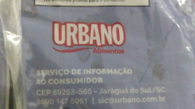Rótulo do produto Macarrão de Arroz com Espinafre (Urbano)