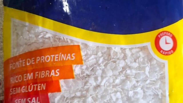 Rótulo do produto Flocão Rio Maria - Farinha de Arroz Flocada