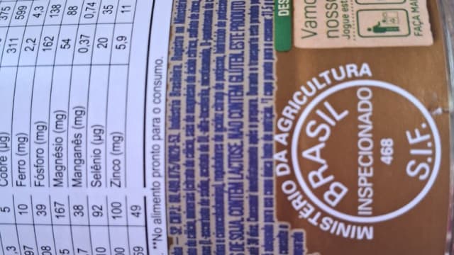 Rótulo do produto Nutren Senior