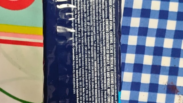 Rótulo do produto Biscoito Tipo Cream Cracker