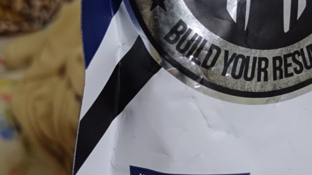 Rótulo do produto Spartan Whey Protein Baunilha