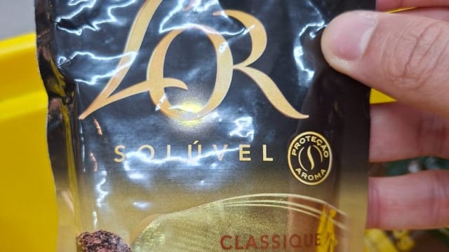 Rótulo do produto L'OR Solúvel Classique Café Solúvel Liofilizado