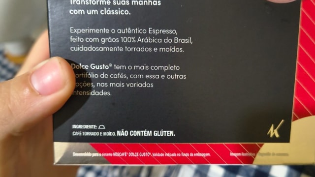 Rótulo do produto Kopenhagen Espresso