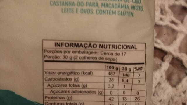 Rótulo do produto Extrato de Soja