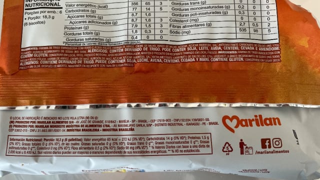 Rótulo do produto Torrada Lev Magic Toast Marilan