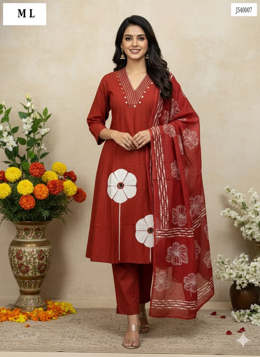 Woman in elegant Indian kurti ethnic wear
