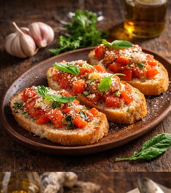 Bruschetta s paradižnikom
