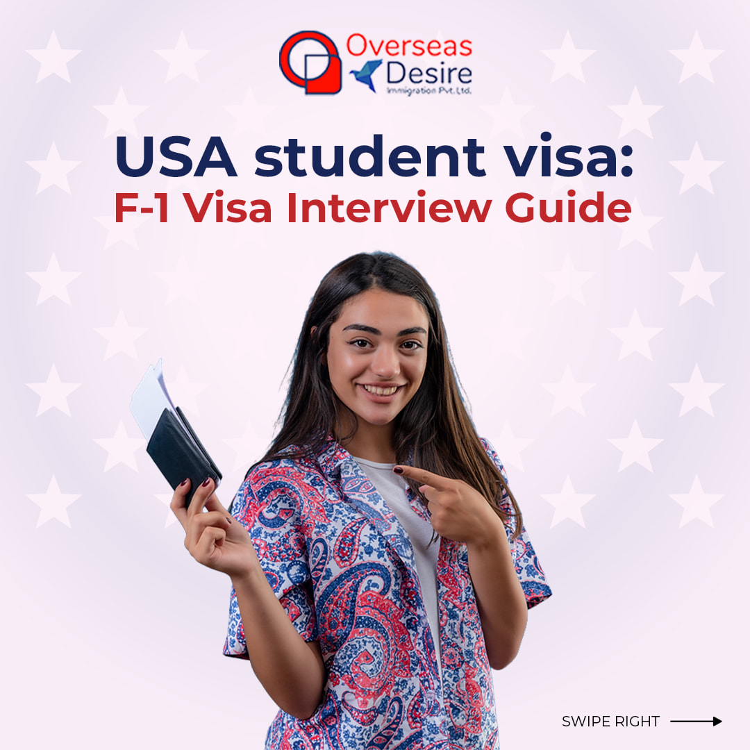 USA student visa: F-1 Visa Interview Guide - Overseas Desire The ...