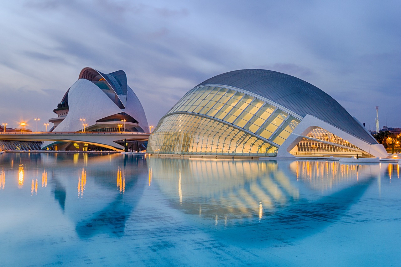 Valencia Spanien Sommerurlaub mit Freunden in Valencia